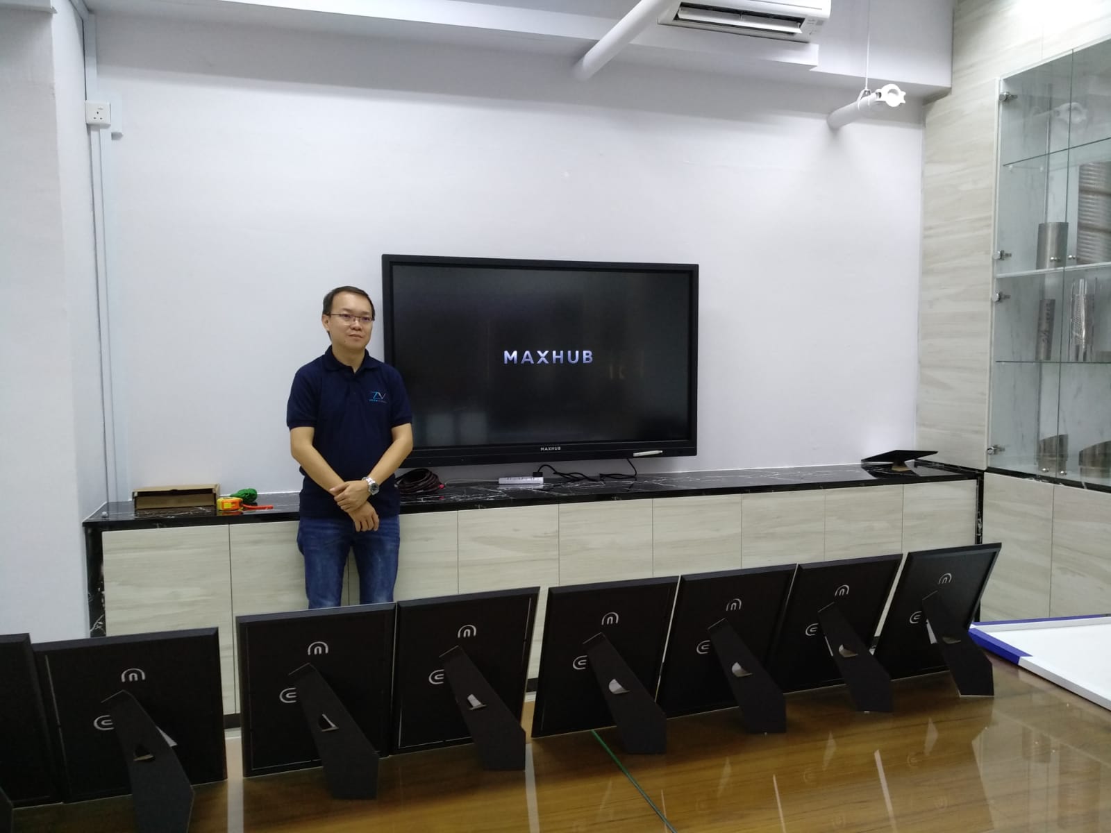 Interactive Smart Board at First Filter International