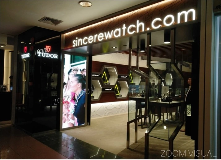 Indoor LED Screen at Sincerewatch - Takashimaya