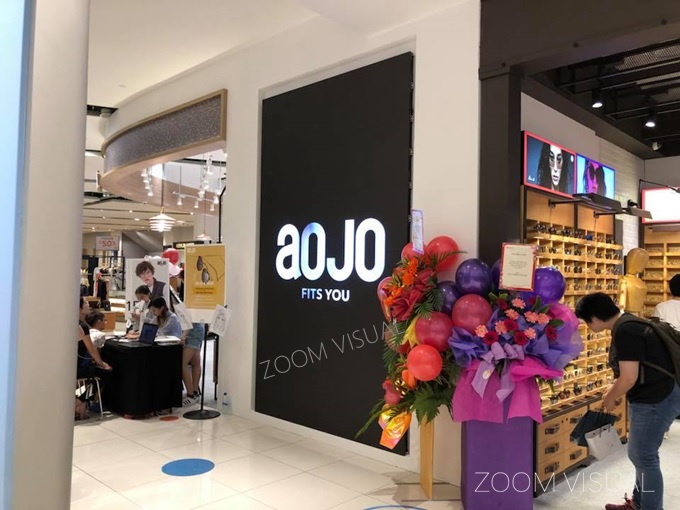 LED Display Screen at AOJO - VivoCity