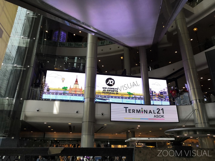 LED Display Screen at JD Sports - Terminal 21 Asok Bangkok
