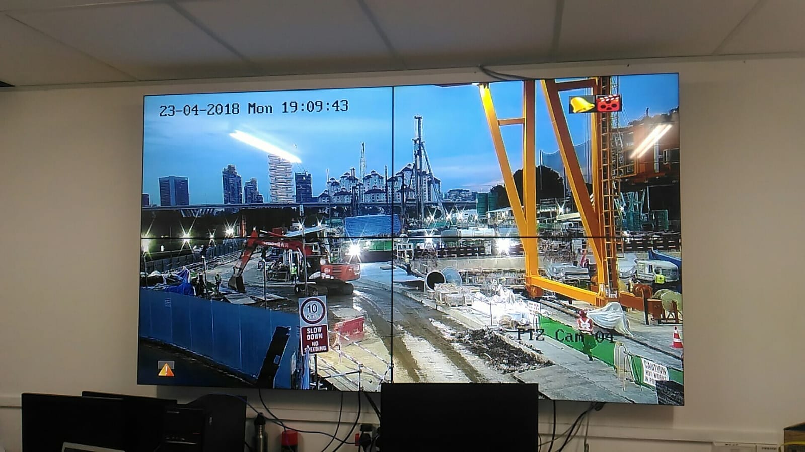 LED Video Wall at China Railway