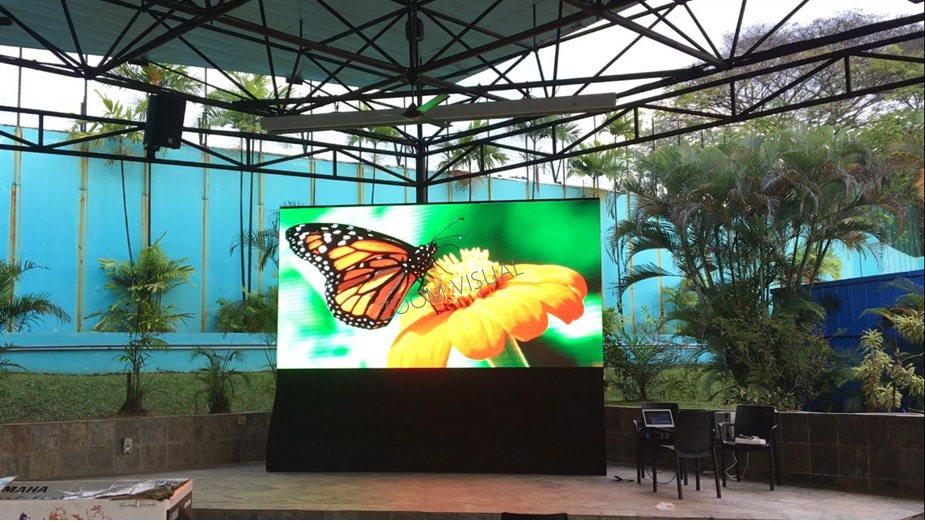 Indoor LED Screen at The Terror Club - Navy MWR Singapore