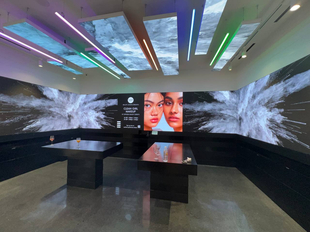 Indoor LED Display at Sephora at Ion Orchard
