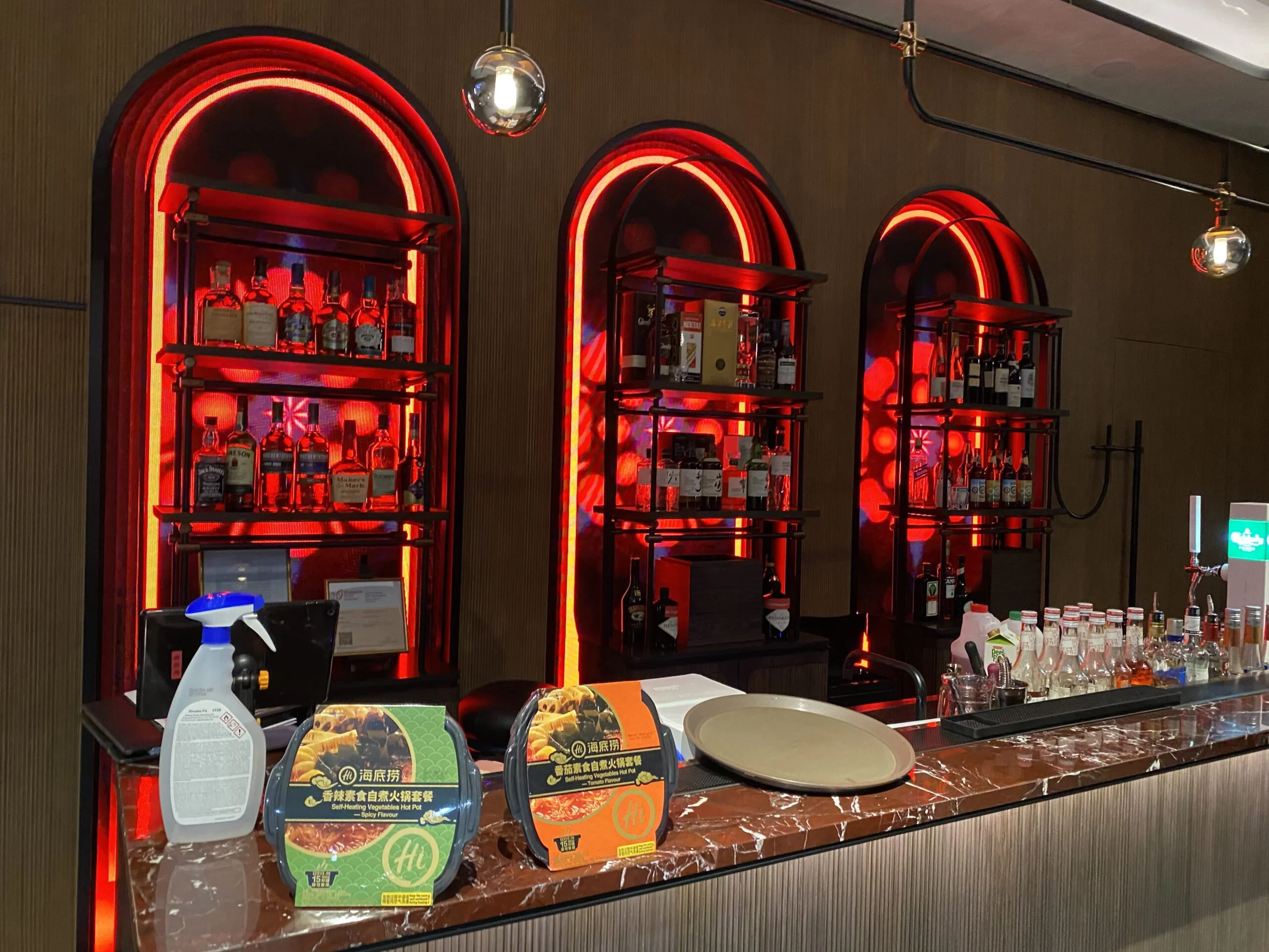 Indoor LED Screen at Haidilao Marina Square