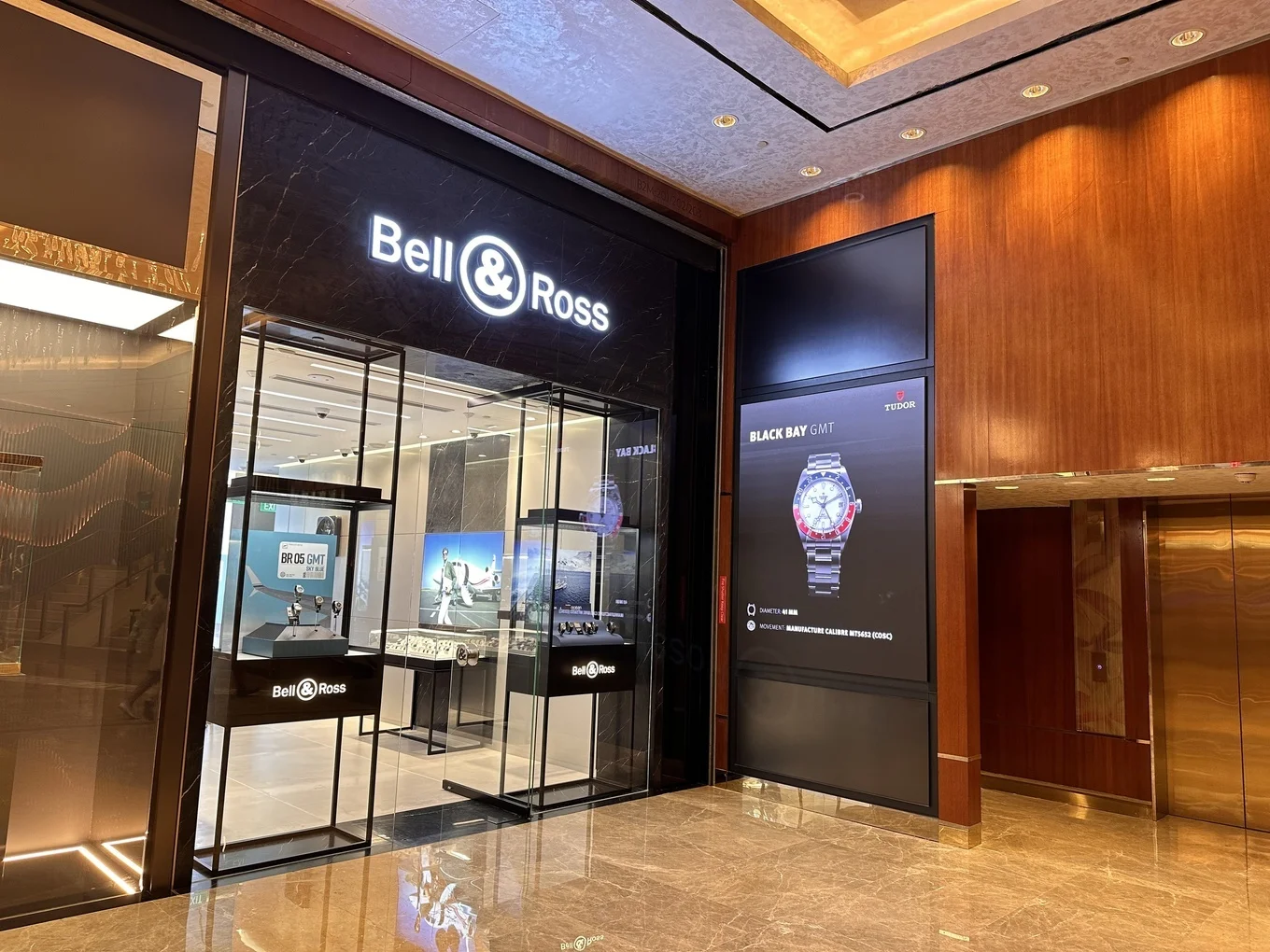 Indoor LED Display Screen by Zoom Visual at Bell & Ross