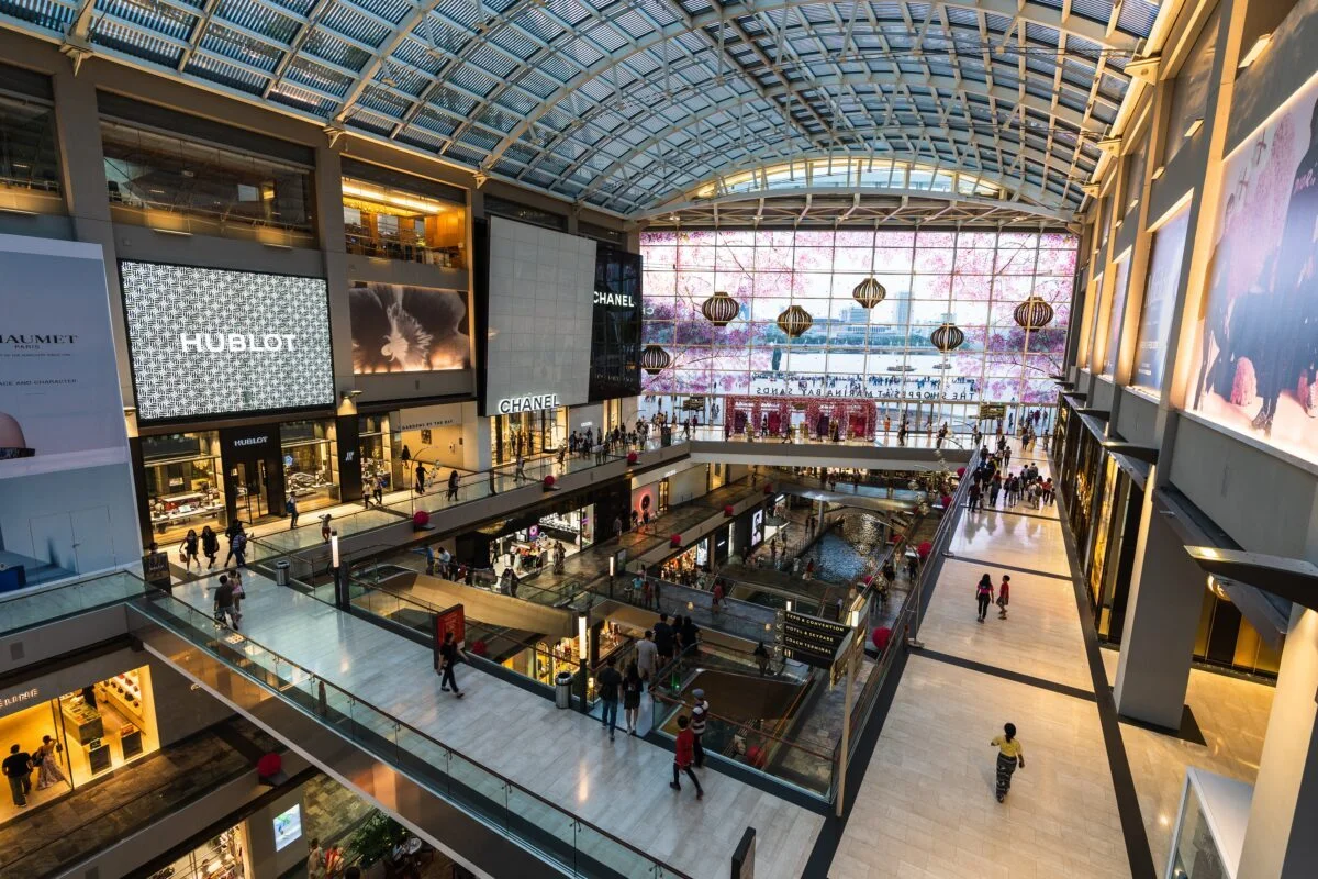 Digital Signage at Marina Bay Sands@The Shoppes